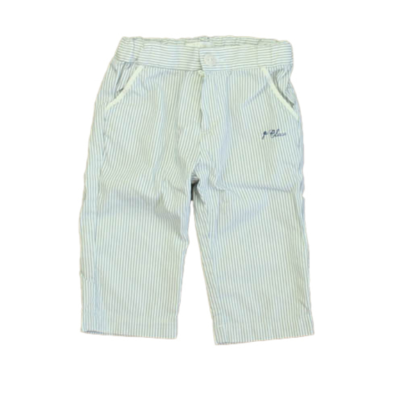 Alviero Martini Boys Blue | White Stripe Pants size: 6 Months - Picture 1 of 2